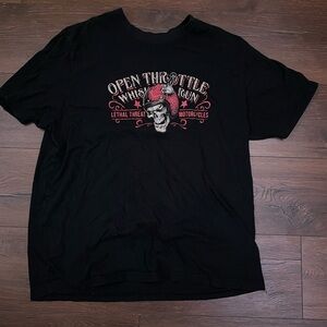 Lethal threat open throttle graphic tee